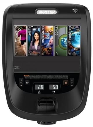 Precor EFX 883 Elliptical Crosstrainer w/p82 Console