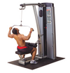 Body-Solid Pro Dual Lat Pulldown and Mid Row Cable Machine DLAT-SF (New 2023 )