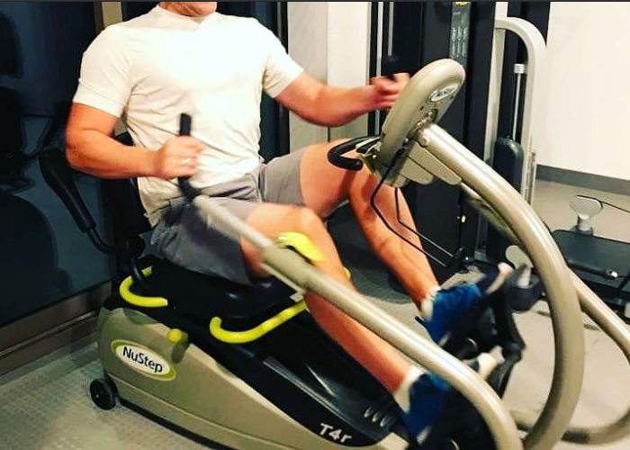 Nustep exercise sales machine used