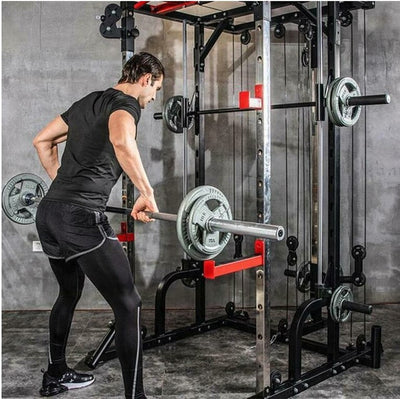 Smith Machine Elite with Dual Pulley System & Assembly (New 2024)