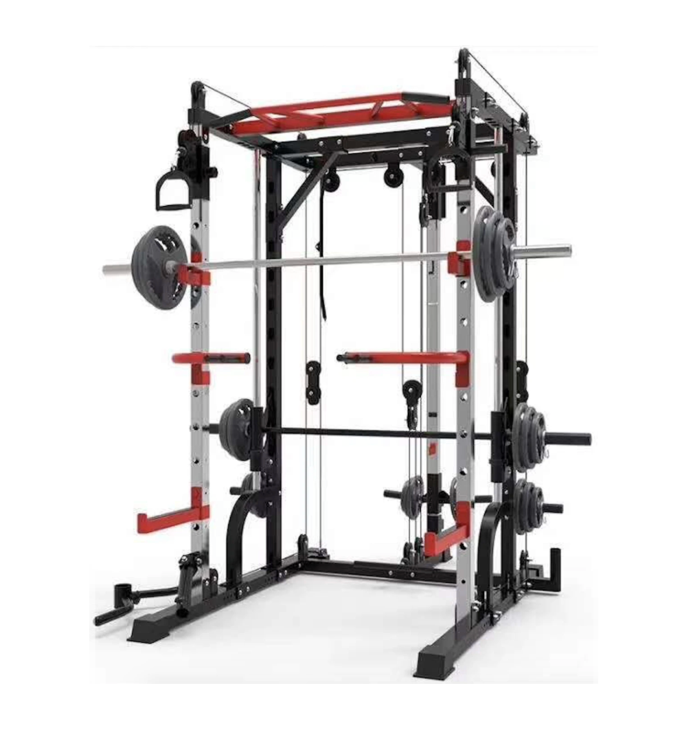 Smith Machine Elite with Dual Pulley System Home Gym Package Assembl Gym Experts