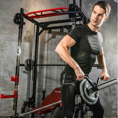 Smith Machine Elite with Dual Pulley System & Assembly (New 2023)
