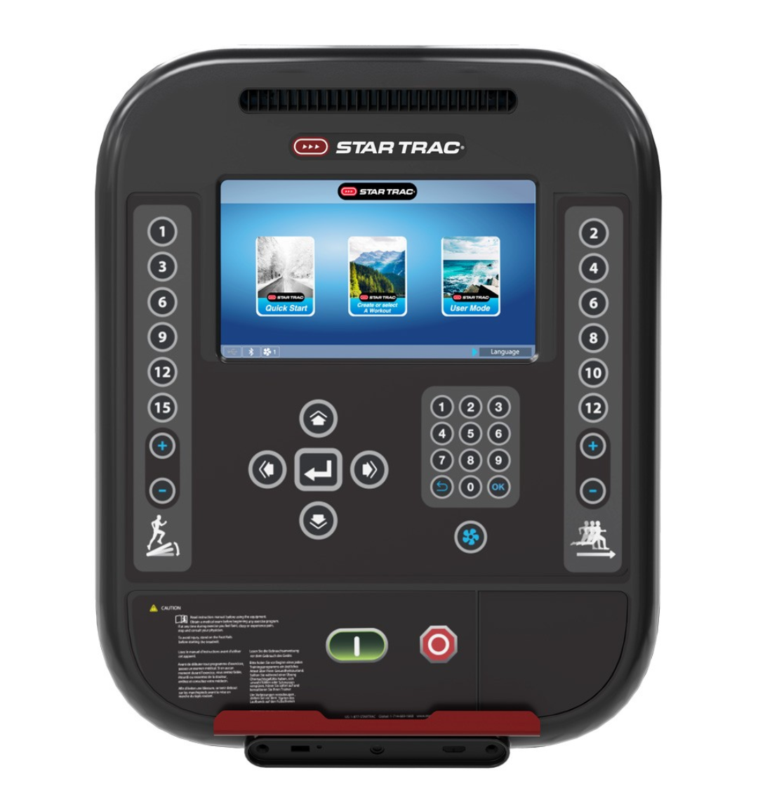 Star trac best sale treadmill with tv