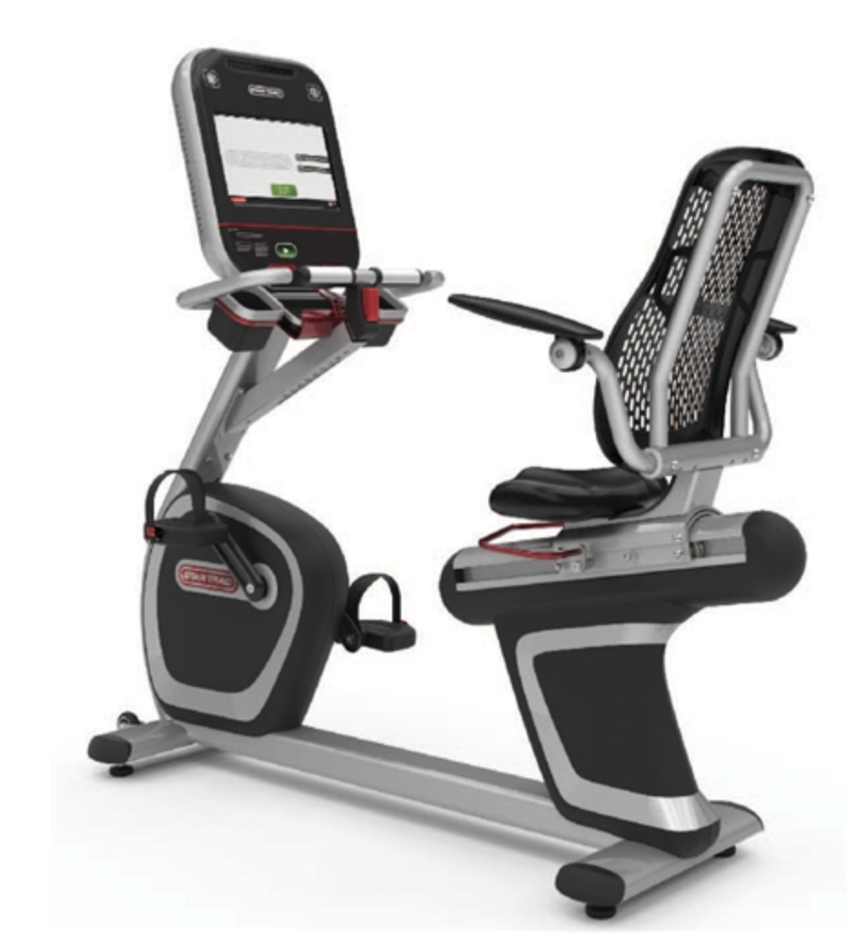 New 2025 Star Trac 8-Series Recumbent Bike w/ 15" HD Touch Screen