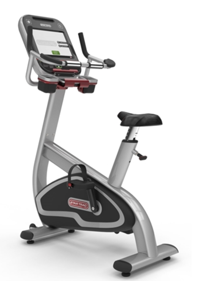 New 2025 Star Trac 8-Series Upright Bike w/ 15" HD Touch Screen
