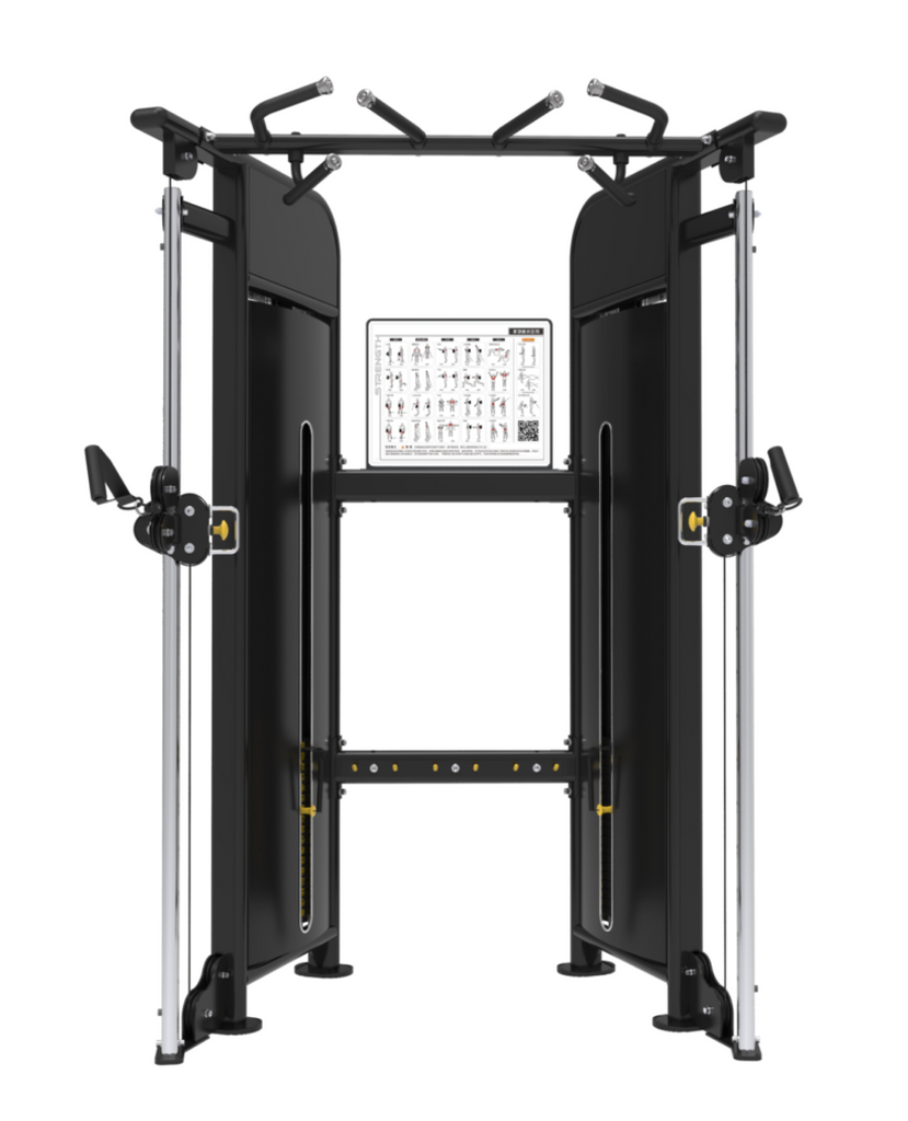 NEW XPT DUAL ADJUSTABLE PULLEY CROSSOVER CMDAP - Gym Experts™ NEW XPT DUAL ADJUSTABLE PULLEY CROSSOVER CMDAP - Gym Experts™