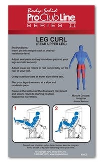 New 2023 Body-Solid Series II Seated Leg Curl
