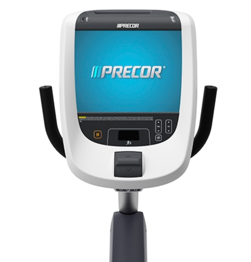 Precor RBK 885 Recumbent Bike w P80 Console Gym Experts